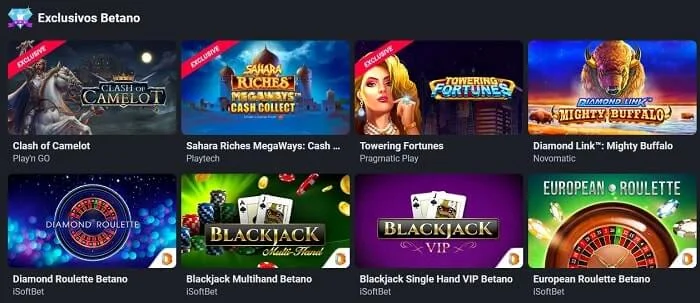Betano Casino Jogos